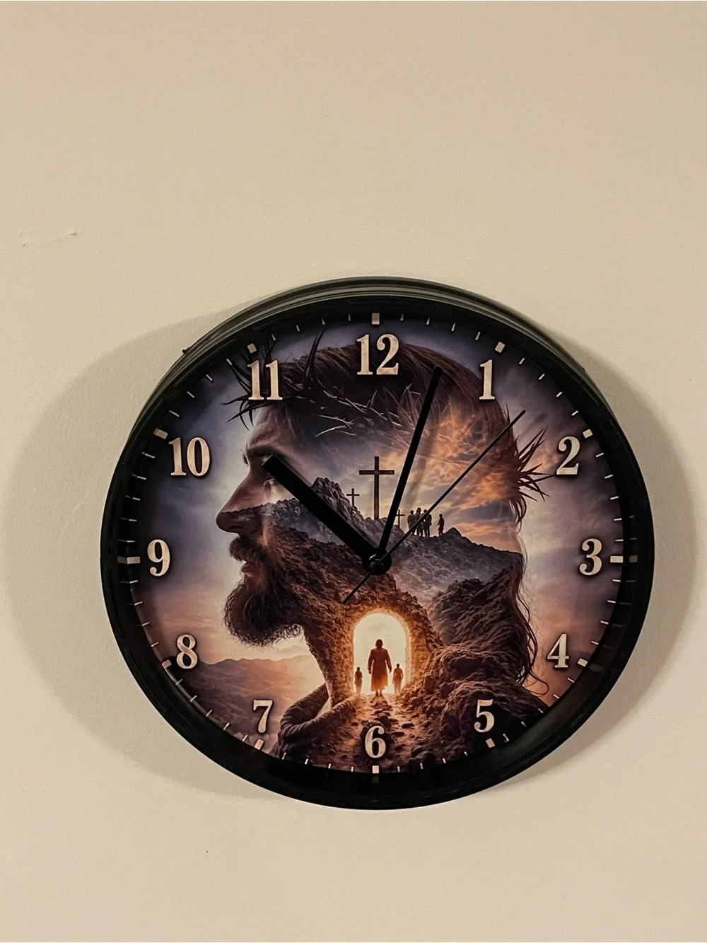 Religious Jesus Faith Resurrection Clock